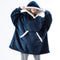 One size Huge Hoodie deken – Deken met mouwen