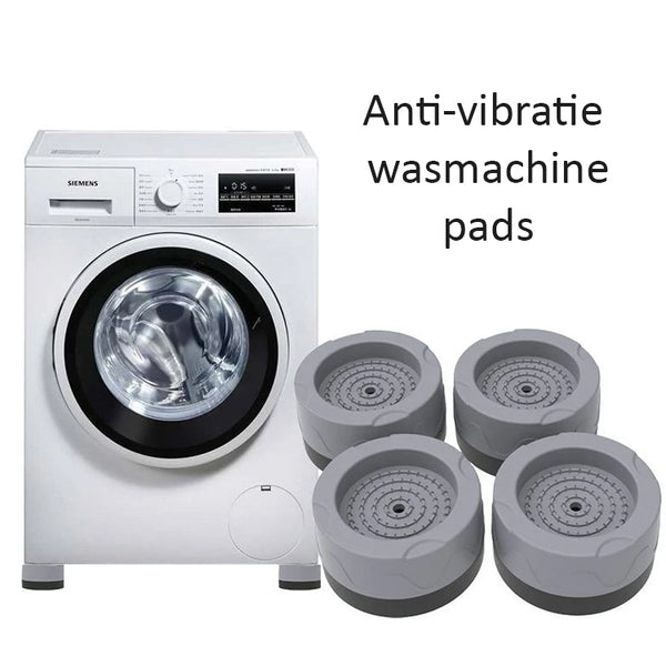 4 Anti-Trilling wasmachine pads